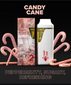 Candy Cane Clean Carts Disposable (indica) available for sale at affordable prices buy Candy Cane Clean Carts Disposable (indica) in bulk