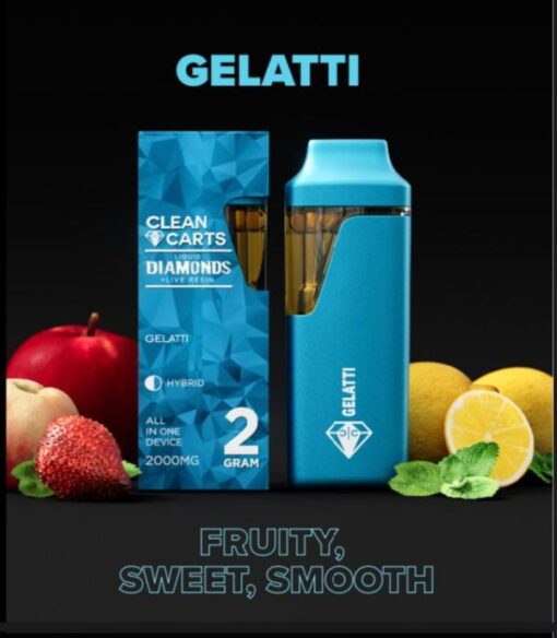 Gelatti Clean Carts Disposable (hybrid) available for sale at affordable prices buy Gelatti Clean Carts Disposable (hybrid)