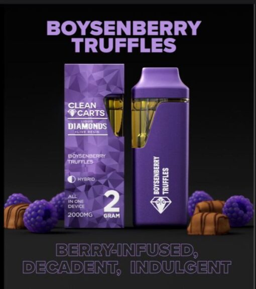 BoysenBerry Truffles Clean Carts Disposable (hybrid) available for sale in stock at affordable prices buy BoysenBerry Truffles Clean Carts Disposable (hybrid) in bulk at best discount prices