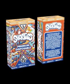 Shorties Biscotti Disposables available for sale in stock at affordable prices buy Shorties Biscotti Disposables in bulk at best discount prices