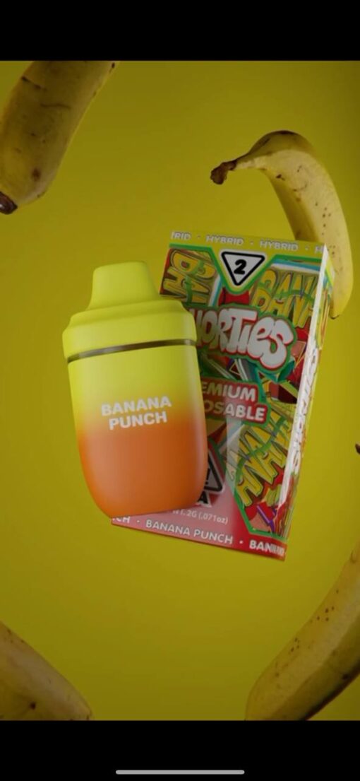Shorties Banana Punch available for sale in stock at affordable prices buy Shorties Banana Punch in bulk at best discount prices