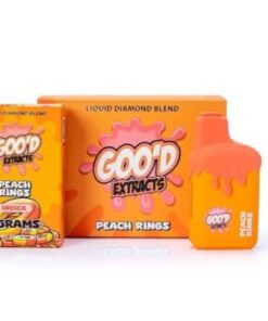 Goo’d extracts 2g Peach Ring disposable available for sale in stock at affordable prices buy in bulk at best discount prices
