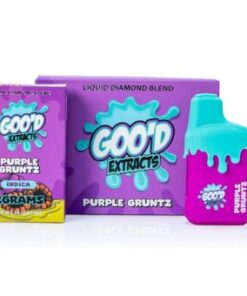 Goo’d extracts 2g Purple Gruntz Disposable available for sale in stock at affordable prices buy in bulk at best discount prices