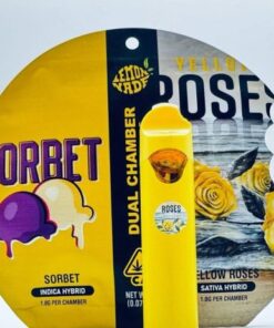 Sorbet & Yellow Roses 2g Disposable available for sale in stock at affordable prices buy Sorbet & Yellow Roses 2g Disposable in bulk at best discount prices
