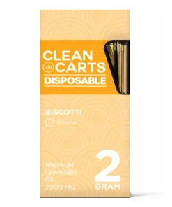 Clean Carts Disposable BISCOTTI 2G available for sale in stock at affordable prices buy Clean Carts Disposable BISCOTTI 2G in bulk at best discount prices