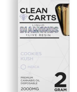 Clean Carts Disposable COOKIES KUSH 2g available for sale in stock at affordable prices buy in bulk at best discount prices
