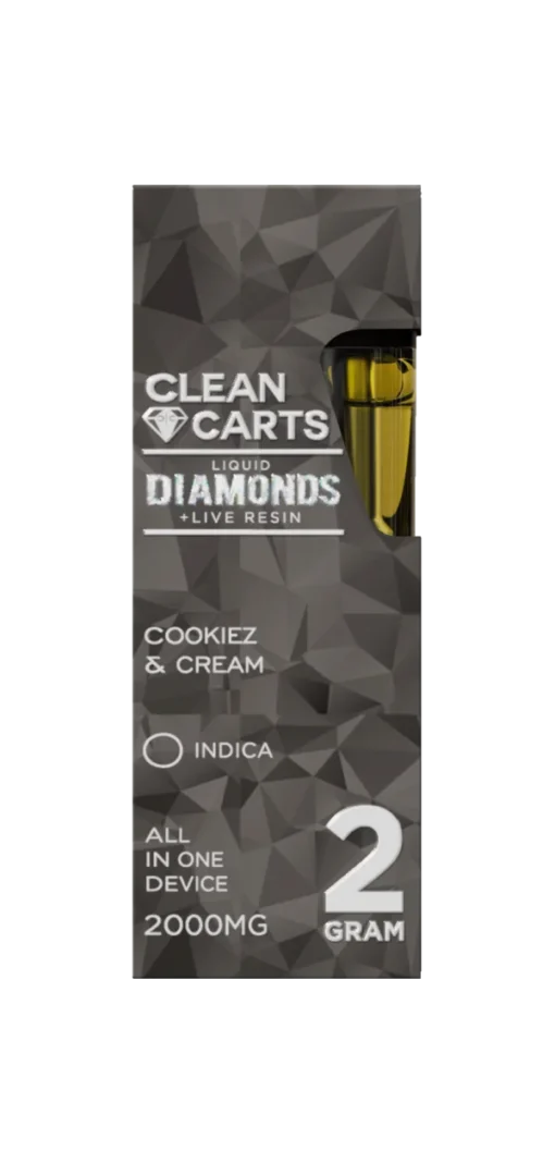 clean carts disposable COOKIEZ & CREAM 2g available for sale in stock at affordable prices buy in bulk at best discount prices