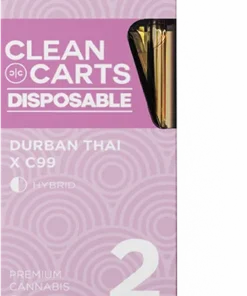 Clean Carts Disposable DURBAN THAI 2g available for sale in stock at affordable prices buy in bulk at best discount prices