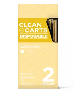 Clean Carts Disposable GOD’S GIFT 2g available for sale in stock at affordable prices buy in bulk at best discount prices