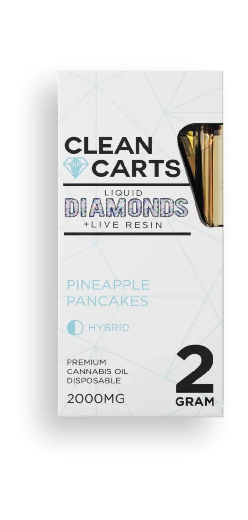 Clean Carts Disposable PINEAPPLE PANCAKES 2g available for sale in stock at affordable prices buy in bulk at best discount prices