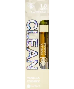 Clean Carts Disposable VANILLA ZOOKIEZ 1g available for sale in stock at affordable prices buy in bulk at best discount prices