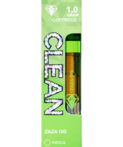 Clean Carts Disposable ZAZA OG 1g available for sale in stock at affordable prices buy Clean Carts Disposable ZAZA OG 1g in bulk at best discount prices