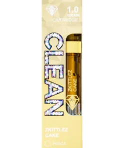 Clean Carts Disposable Zkittlez Cake 1g available for sale in stock at affordable prices buy in bulk at best discount prices